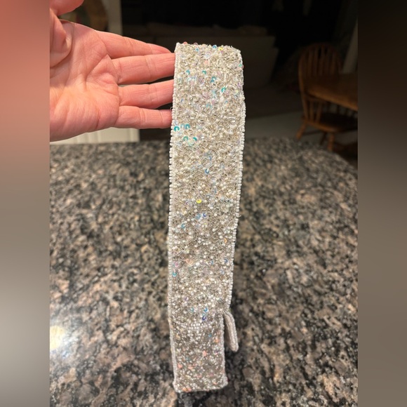 Handcrafted In India Viral TikTok Christmas Santa Beaded Bag Holiday RARE NWT - Picture 5 of 9